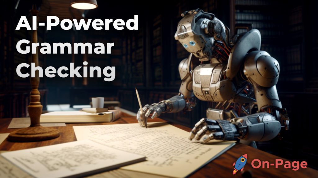 An AI Writing and Checking the Grammars