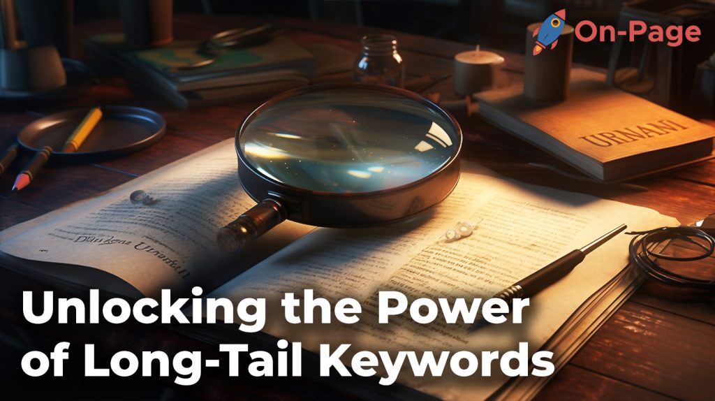 Long-tail keywords in content
